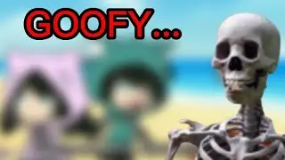 Skeletons roasting budsforbuddies (it's too GOOFY...)