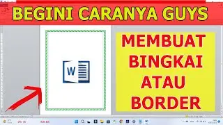 Cara membuat page border di microsoft word 2010