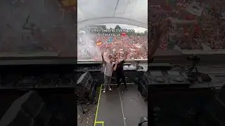 Alesso x Martin Garrix Surprise B2B at Tomorrowland #shorts #tomorrowland