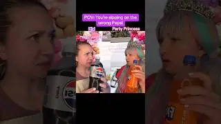 POV: You're sippin on the WRONG Pepsi hit it one time #shorts #pov #pepsi