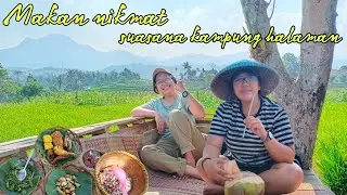 Kampung Kawangi Tanjungsari  | Tempat Makan dengan Suasana pesawahan dan kebun | Hayu Ulin Gasskeun