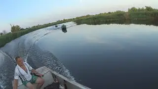 Покатали от души на лодках. Казанка. Южанка. Обь. .ne,
