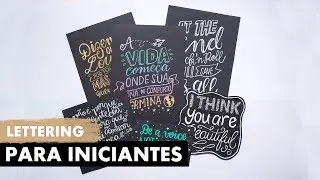 LETTERING PARA INICIANTES | Primeiro Rabisco