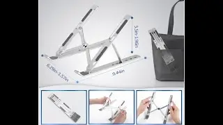 Foldable Aluminium Laptop Stand