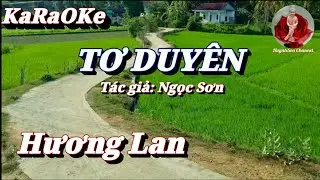 Karaoke Tơ Duyên _ Hương Lan