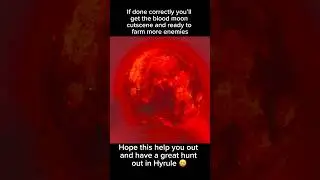 Bloodmoon whenever Tutorial credit: 