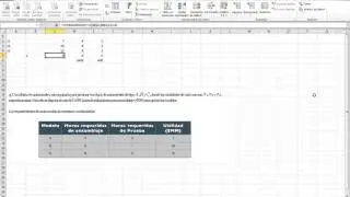 Módulo 1: Solver - Ejercicio 4