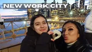 WALKING AROUND NYC! (WALL SREET, TIME SQUARE +)