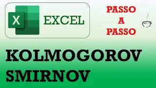 Teste de Kolmogorov-Smirnov - Tutorial Excel