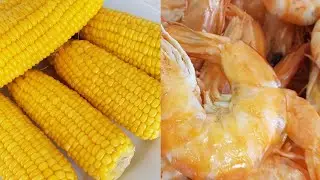 Кипр. Огромные креветки. Сахарная кукуруза. Сочная курочка.🤗🤗🤗🤗🤗