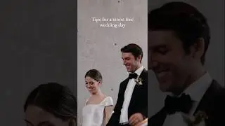 Tips for a stress free wedding!