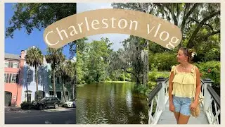CHARLESTON VLOG | magnolia plantation, coffee shops, & staying at a bnb 🌴