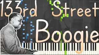 Sammy Price - 133rd Street Boogie 1945 (Boogie Woogie Piano Synthesia)
