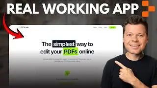 I Built a Paid Web App Using Only Replit AI  (Full tutorial)