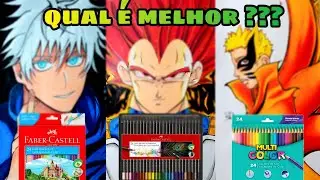 Qual Lápis é Melhor?? ( Faber Castell ecolapis, Faber Castell super soft ou Multicolor )
