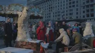 Огненная скульптура 2016