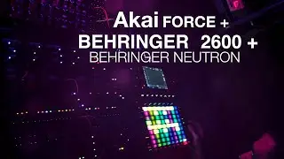 CRYPTOGRAPH - Akai Force + Behringer Neutron + B2600
