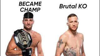 UFC 'MVP' Fighters In Every UFC Weight Class (2023 Edition)