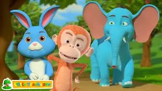 Canção Do Elefante Feliz + Vídeos de Desenho Animado e Rimas de Jardim de Infância