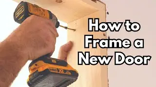 How to Frame a New, Internal Door