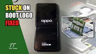OPPO F9 Stuck on Boot Logo eMCP Repair with UFi Box Tutorial | Tech Tomer