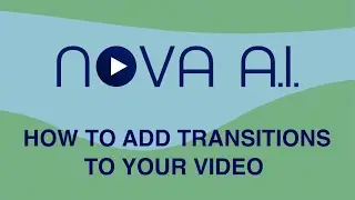 How to add transitions to your video online