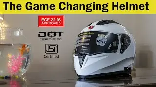 This is The Safest Helmet for ₹5000 in India | ECE 22.06, DOT, ISI Certified
