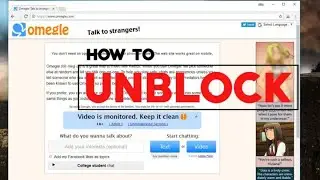 How to get unbanned from omegle 100%working trick / no need of vpn working in both ios and android