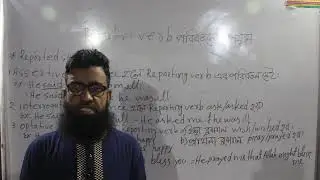Rules of changing Reporting verb