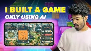 I Built A Game Only Using AI!