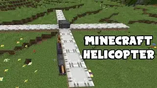 Building a helicopter in Minecraft didn't go well
