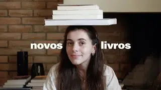 livros novos |  book haul