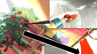 Colour mixing  and Painting Challenges competition /Specially Art Compilation/satisfying video ☺️