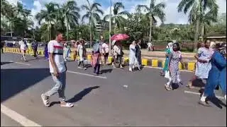 SFX ROW: Locals Block Roads in Margao, Demand Arrest of Subhash Velingar