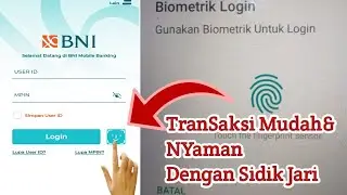 Cara Mengaktifkan Biometric/Login dengan Sidik Jari DiMobile Banking BNI#AktifkanBiometric#
