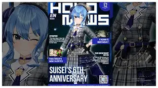 #12 Issue (HoloNews) - Suisei 6 Years Anni, Flare Simping Ina, AZKi Crying on Stage