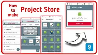 How to make Sketchware project store Admin + User App