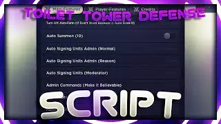 🔥 Roblox Toilet Tower Defense Script / Hack 🔥 (Auto Farm, Admin Commands, Trade Scam) *PASTEBIN*