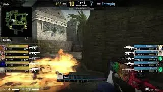 Lack1 Ancient Elbow Smoke From Donut (CS:GO Tricks)