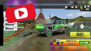 Offroad Jeep rock avalanche challenge