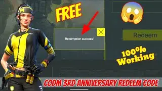 codm 2 *NEW* working redeem code 2023 | CODM 3rd anniversary redeem code | codm redeem code 2022