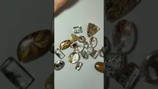 I love rutile quartz #jewelry #gemstone