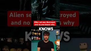 Alien set was destroyed and no one knows why