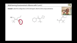 E/Z Labeling for Stereogenic Alkenes