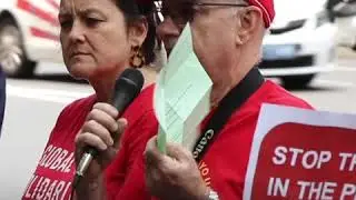 Sydney - Australia Solidarity Rally In Support Of Philippine Unions