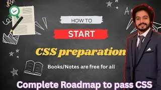 How to Start CSS Preparation from Zero | CSS Full Roadmap for Beginners | Prepare CSS at Home 