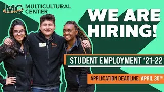 Student Employee Testimonials: Montage