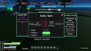 spin 63 title #aopg  #roblox