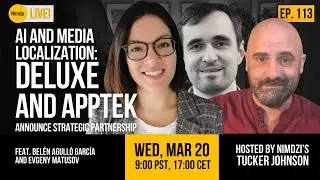 AI and Media Localization - Deluxe and Apptek announce strategic partnership