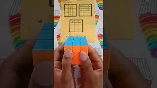 Rubik's cube magic trick solve #rubikscube #Shorts#New
